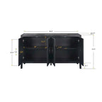 MM Antique Four Door Cabinet