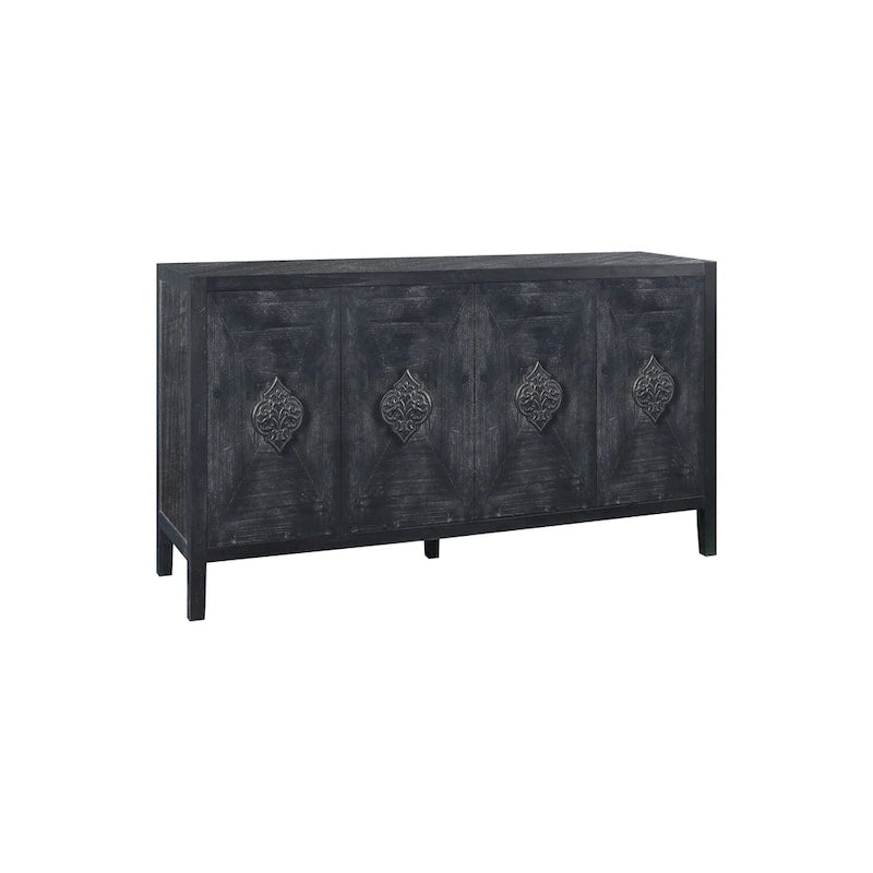 MM Antique Four Door Cabinet