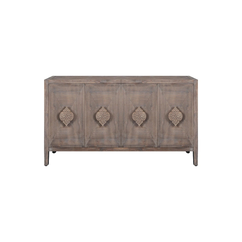 MM Antique Four Door Cabinet