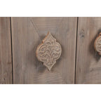 MM Antique Four Door Cabinet