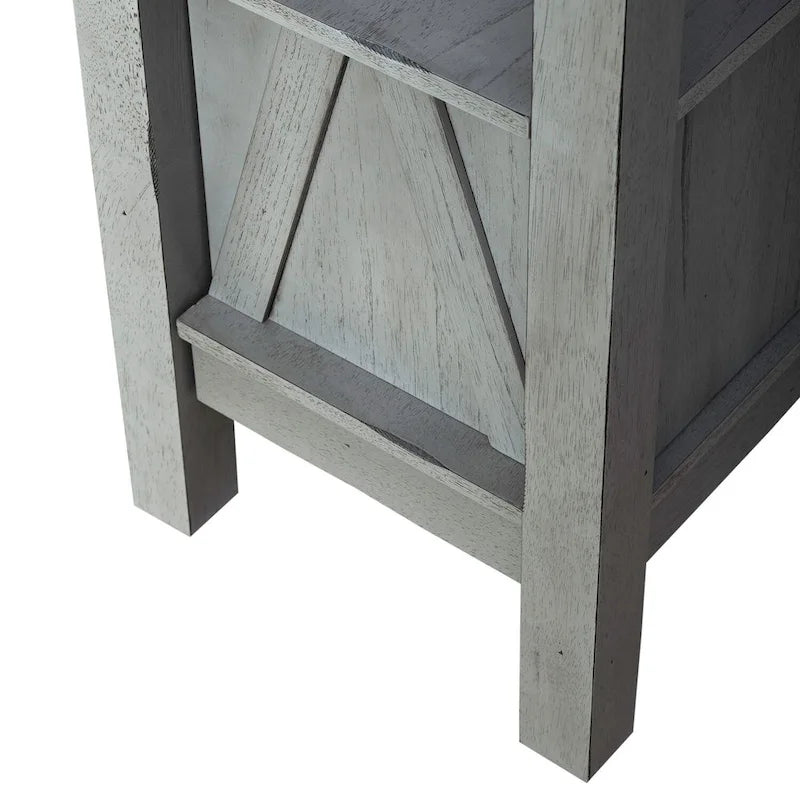 Newport Smokey Gray Carbon Server