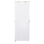 Kitchen Cabinet ,Storage Microwave Cabinet with Framed Glass Doors