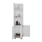 Freestanding cabinet Kairatu, One Drawer, White Finish,High quality and durable