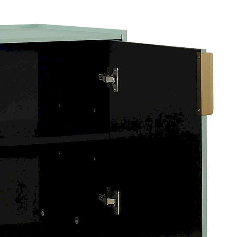 Classic Wooden Sideboard with Solid Rubberwood Legs