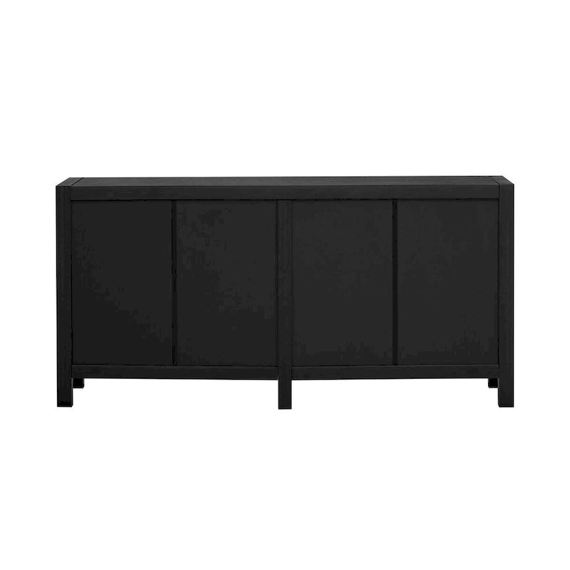 Unique Features of Ash Veneer Cabinet with Radiating Line Pattern Cabinet Doors