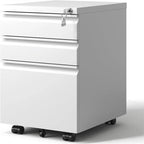 3 Drawer Mobile File Cabinet