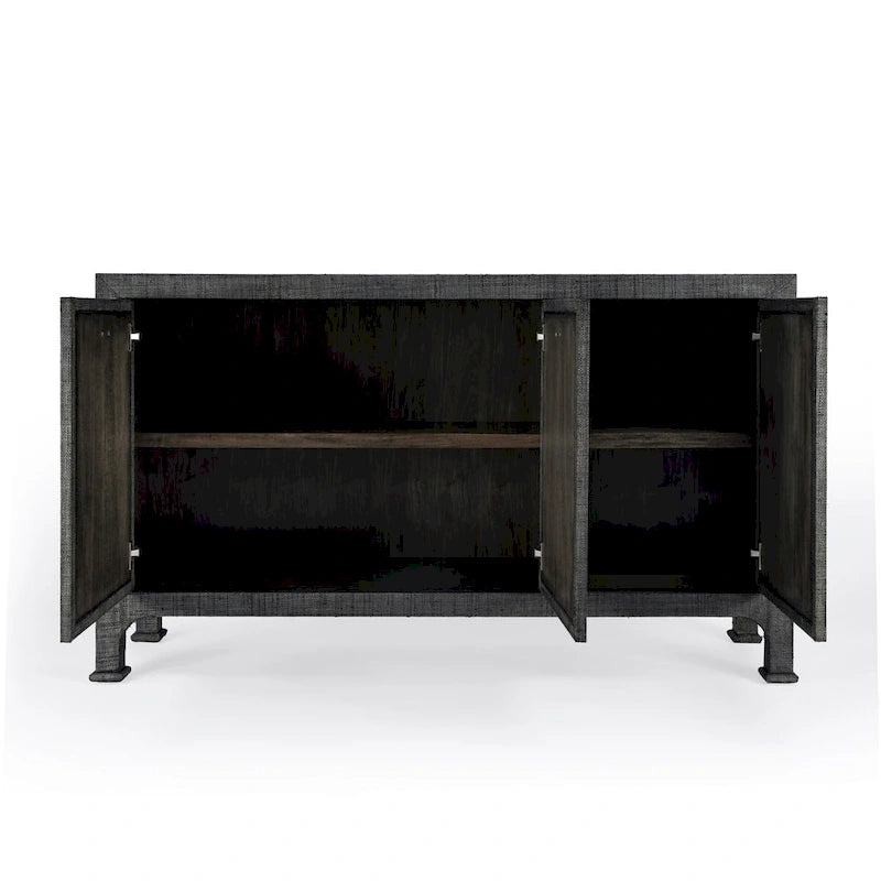 Chatham 3-Door Raffia 60 Sideboard