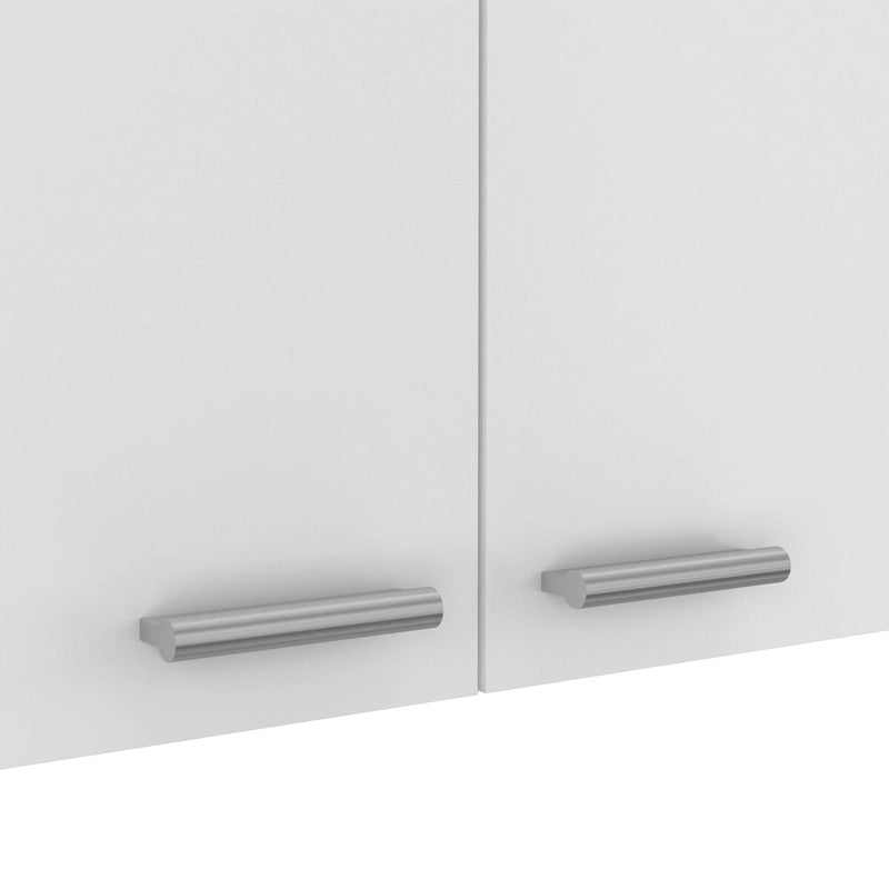 Wall Cabinet Ontario, Double Door, White Finish,High quality and durable