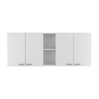 Wall Cabinet Ontario, Double Door, White Finish,High quality and durable