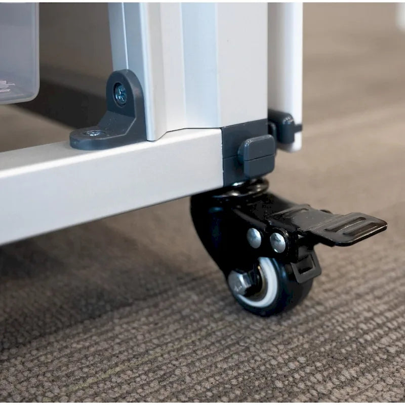 Modular Classroom Storage Cabinet - 3 side-by-side modules with 18 small bins - N/A