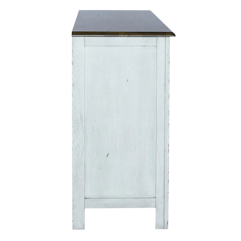 Carolina Crossing Antique Honey White Server