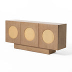 Nova Domus Oshana Modern White Oak Buffet
