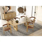 Nova Domus Oshana Modern White Oak Buffet