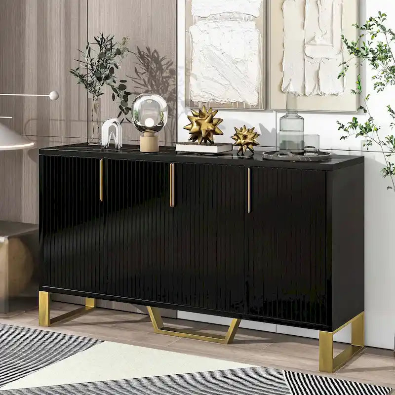 Modern sideboard with Adjustable Shelves For Kitchen