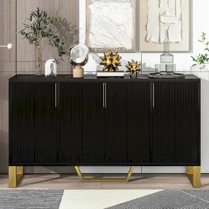 Modern sideboard with Adjustable Shelves For Kitchen