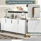 Modern sideboard with Adjustable Shelves For Kitchen