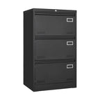 Filing Cabinet Lateral File Cabinet 3 Drawer,Locking Metal File Cabinets Three Drawer, Office Filing Cabinet with Lock Drawers