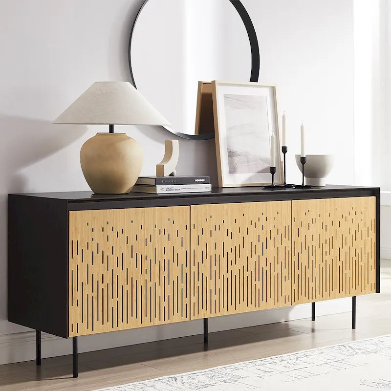 Layla Console Sideboard, Charcoal