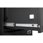 2 Drawer Metal Lateral File Cabinet with Lock,Office Vertical Files Cabinet,Locking Metal File Cabinet