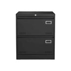 2 Drawer Metal Lateral File Cabinet with Lock,Office Vertical Files Cabinet,Locking Metal File Cabinet