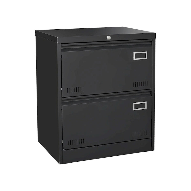 2 Drawer Metal Lateral File Cabinet with Lock,Office Vertical Files Cabinet,Locking Metal File Cabinet