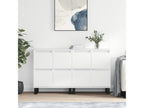 White Engineered Wood Sideboard