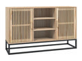 Brown Engineered Wood Sideboard, 105 x 30 x 65 cm