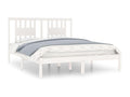White Pine Wood Bed Frame, 160 x 200 cm