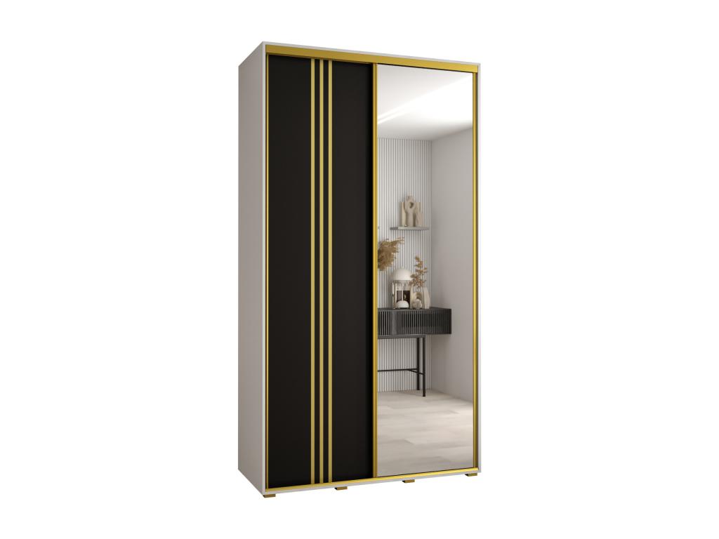 Black Wardrobe, 140 x 45 x 235.2 cm - dlz1766575530762