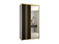 Black Wardrobe, 140 x 45 x 235.2 cm - dlz1766575530762