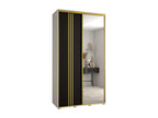 Black Wardrobe, 140 x 45 x 235.2 cm - dlz1766575530762