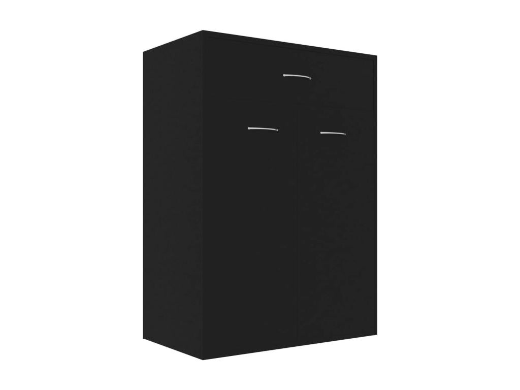 Black Wardrobe, 60 x 35 x 84 cm