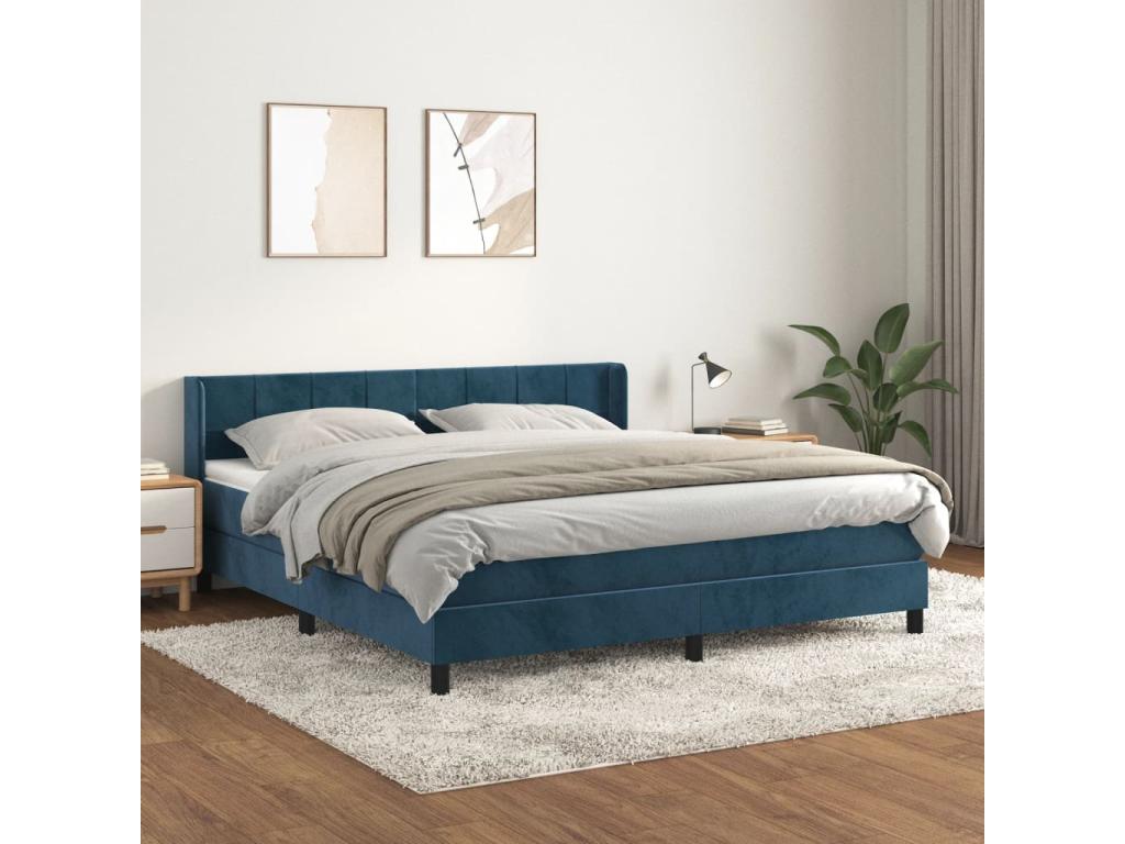 Blue Velvet Mattress, 160 x 200 cm - dlz1766575512968