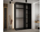 Black Wardrobe, 150 x 60 x 235.2 cm