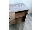 Black Oak Wood Sideboard