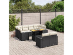 Black Woven Resin Wicker Outdoor Furniture Set - dlz1766575454392