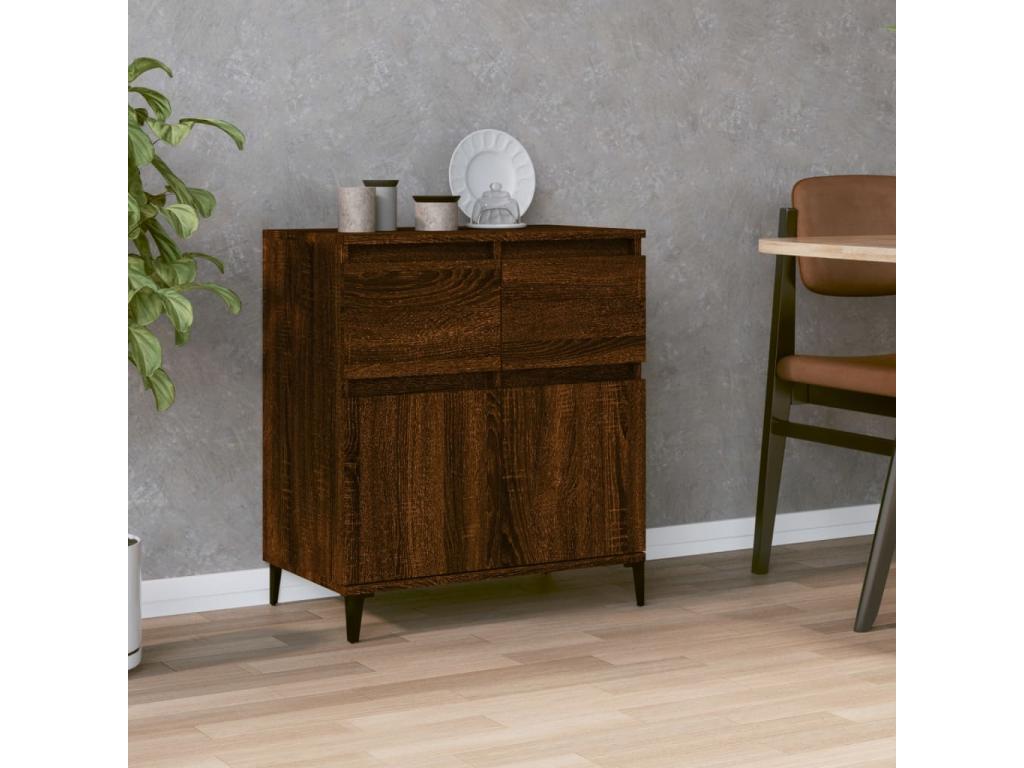 Brown Engineered Wood Sideboard, 60 x 35 x 70 cm - dlz1766575105836