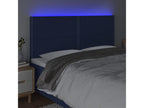 Blue Fabric Bed, 200 x 5 x 118 cm