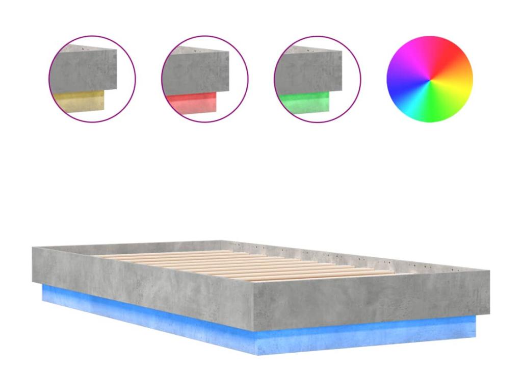 Gray Mattress, 75 x 190 cm