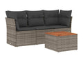 Gray Woven Resin Wicker Outdoor Furniture Set - dlz1766575075443