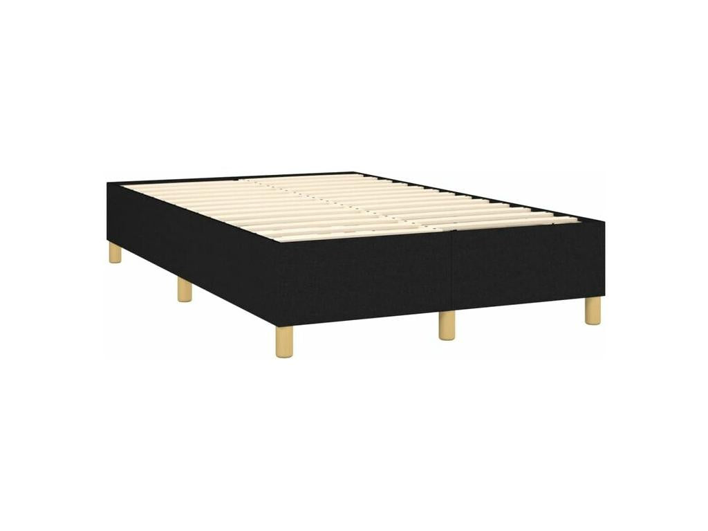 Black Fabric Mattress, 120 x 200 cm