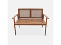 Brown Bench, 113 x 66 x 86 cm