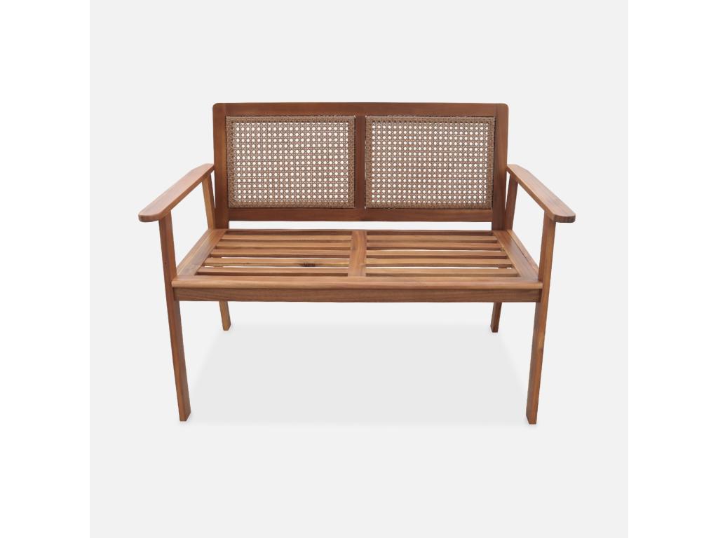 Brown Bench, 113 x 66 x 86 cm