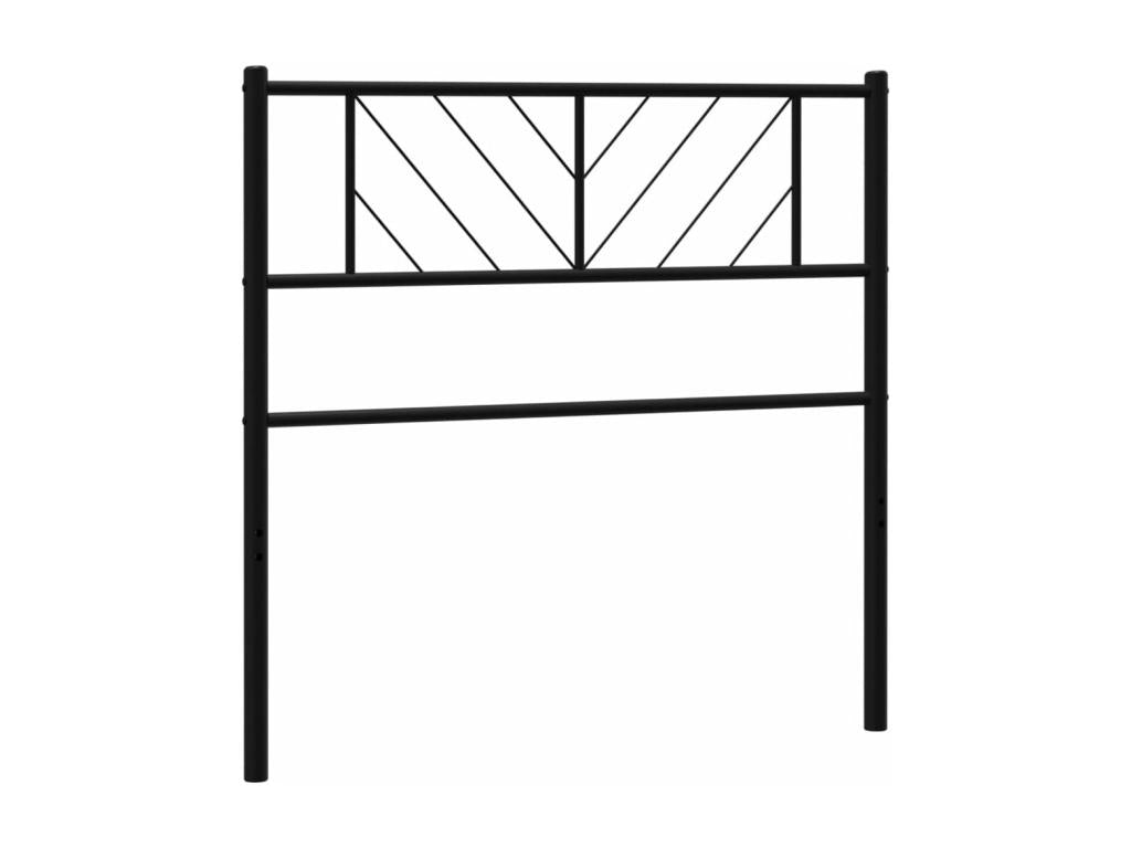 Black Metal Bed - dlz1766575366856