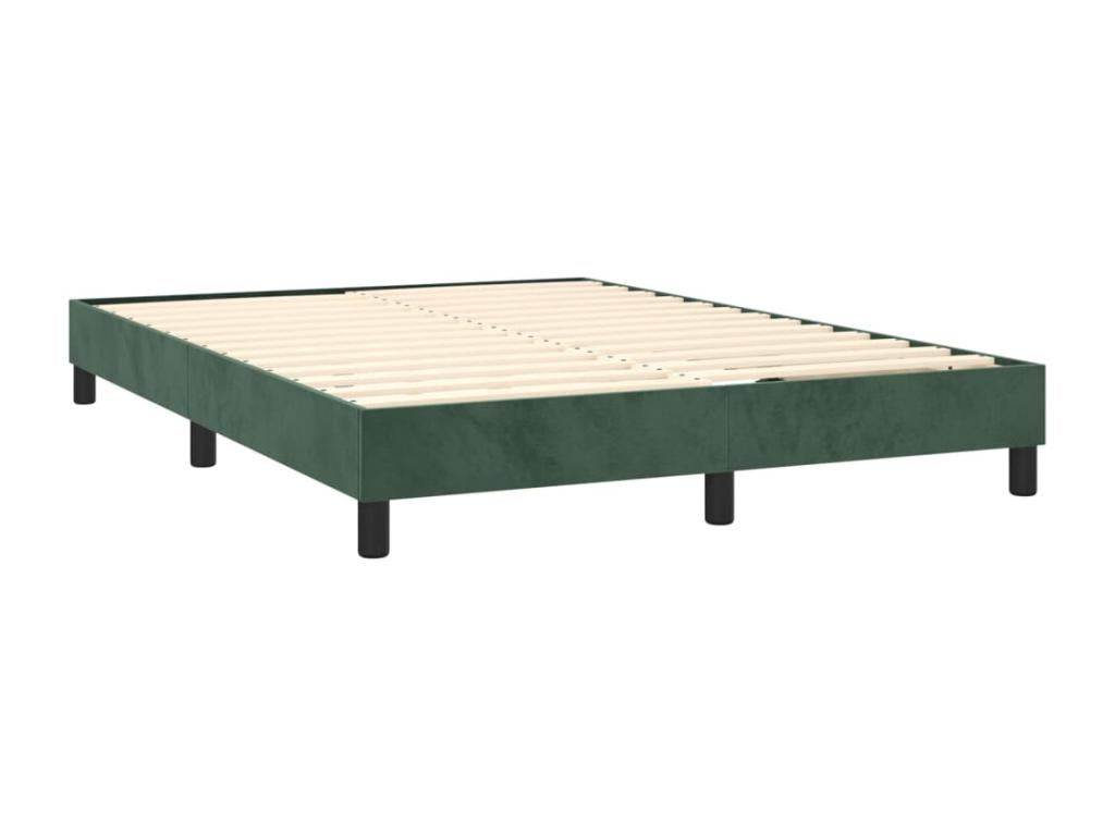 Green Velvet Mattress, 140 x 190 cm
