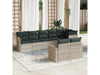 Gray Woven Resin Wicker Outdoor Furniture Set - dlz1766575387570
