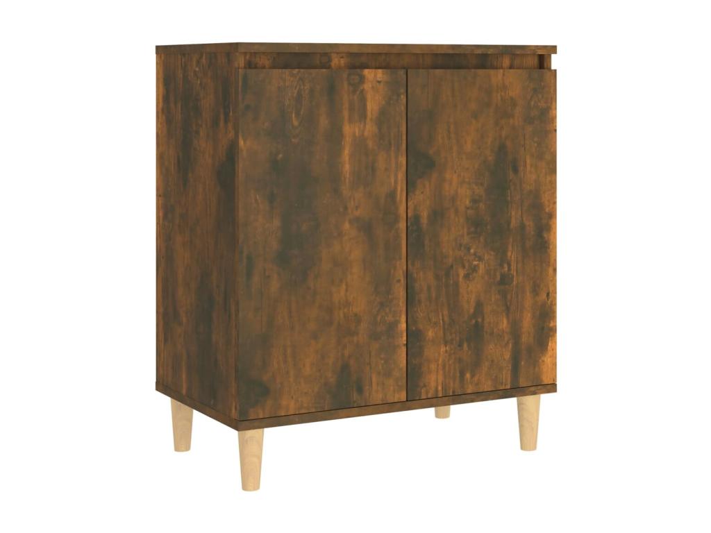 Brown Engineered Wood Sideboard, 60 x 35 x 70 cm