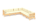Pine Wood Outdoor Furniture Set