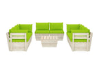 Green Outdoor Furniture Set