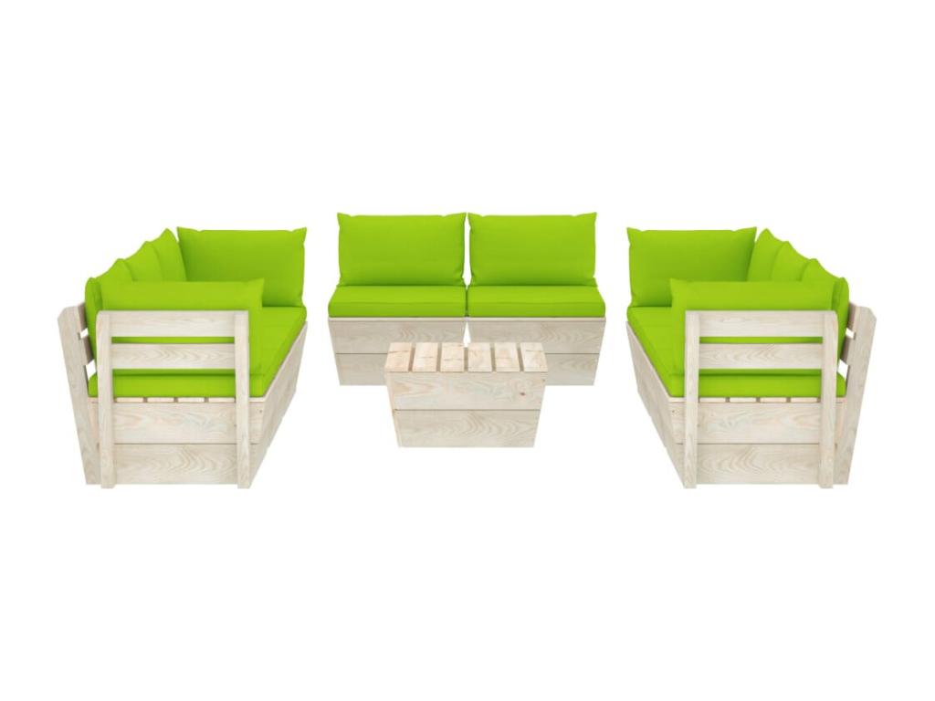 Green Outdoor Furniture Set